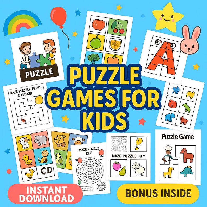 Kids Learning Activity Bundle: 22,500+ Printable Pages (PLR MRR Digital Download)