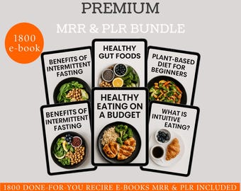 39500+ Food Ebook PLR MRR Bundle Passive Income, PLR Mrr Digital Products, Master Resell Rights, Master Resell Rights Education Jpeg Format