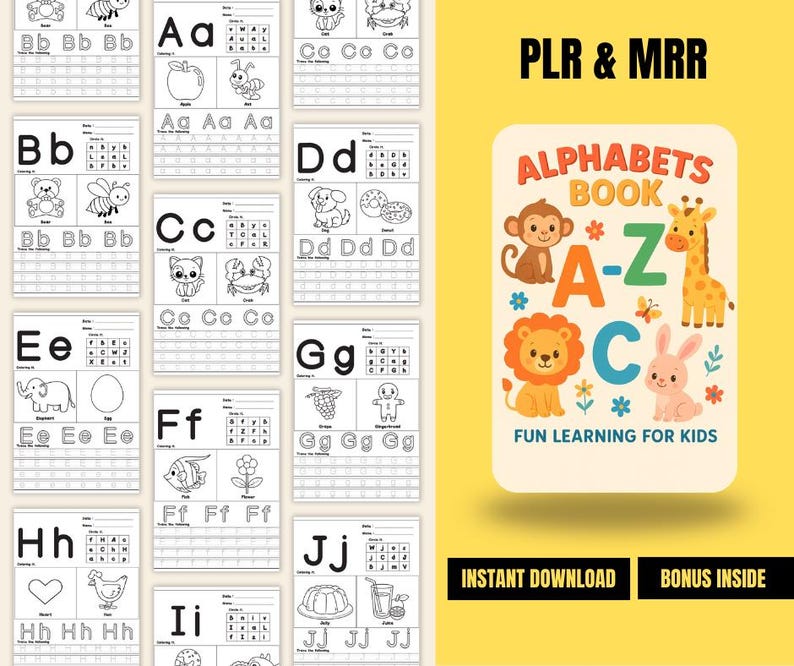 5,300+ Educational Kids Resources | Learning Bundle | PLR & MRR Digital Product | Classroom Activities